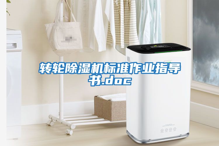 转轮除湿机标准作业指导书.doc