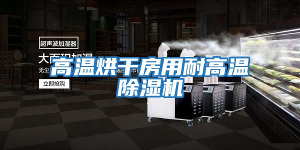 高温烘干房用耐高温除湿机