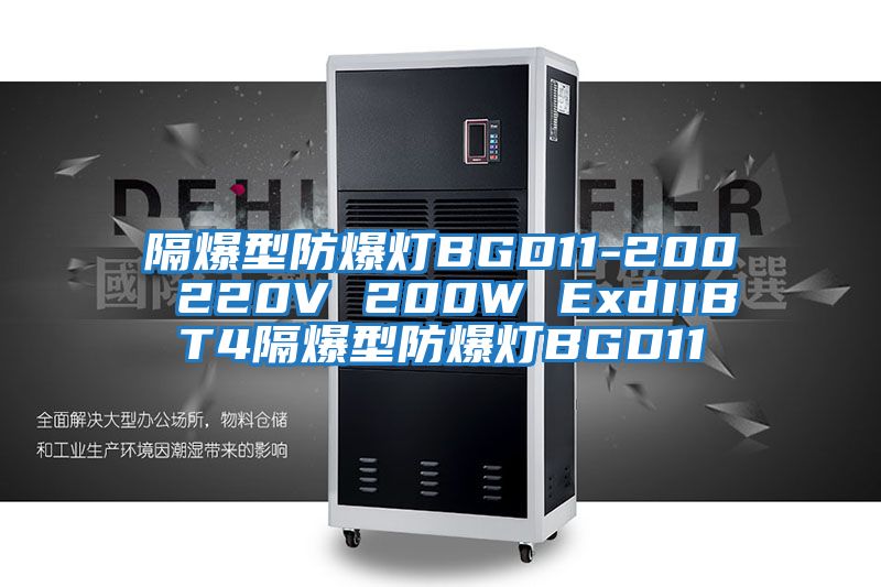 隔爆型防爆灯BGD11-200 220V 200W ExdIIBT4隔爆型防爆灯BGD11